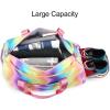 imageBLUBOON Duffle Bag Girls Kids Cute Gym Bag with Shoes Compartment ampamp Wet Separation Waterproof Sports Overnight Travel Bag Dance Bag