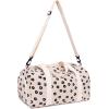 imageBLUBOON Duffle Bag Girls Kids Cute Gym Bag with Shoes Compartment ampamp Wet Separation Waterproof Sports Overnight Travel BagSmall Floral Corduroy