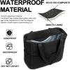 imageBeach Pool Bags Tote for Women Ladies Large Gym Tote Carry On Bag With Wet Compartment for Weekender Travel WaterproofQuilted Black Small Squares