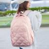 imageBluboon Backpack for Women 156 Inch Laptop Bookbag College School Backpack Girls Schoolbag Compartment Daypack for BusinessA Quilted Pink
