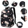 imageBluboon Backpack for Women 156 Inch Laptop Bookbag College School Backpack Girls Schoolbag Compartment Daypack for BusinessPeony
