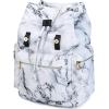 imageBluboon Girls School Backpack Women College Bookbag Lady Travel Rucksack 156Inch Laptop Bag with Charge Port AMarble