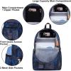 imageBluboon Mesh Backpack for Girls Kids SemiTransparent School Bookbag See Through Beach Bag DaypackGraffiti