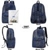 imageBluboon Mesh Backpack for Girls Kids SemiTransparent School Bookbag See Through Beach Bag DaypackGraffiti