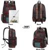imageBluboon Mesh Backpack for Girls Kids SemiTransparent School Bookbag See Through Beach Bag DaypackGraffitired