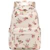 imageBluboon School Backpack Teens Girls Boys Kids School Book Bags with Lunch Box Pencil BagCorduroy Floret
