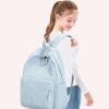 imageBluboon School Backpack Teens Girls Boys Kids School Book Bags with Lunch Box Pencil BagCorduroy Jansport Blue