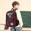 imageBluboon School Backpack for Boys Teens Bookbag Travel Daypack Kids Girls Lunch Bag Pencil CaseGraffiti Red