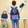 imageBluboon School Backpack for Boys Teens Bookbag Travel Daypack Kids Girls Lunch Bag Pencil CaseNavy and Blue