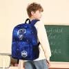imageBluboon School Backpack for Boys Teens Bookbag Travel Daypack Kids Girls Lunch Bag Pencil CaseStarry skyblue