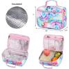 imageBluboon School Backpack for Girls Teens Bookbag Set Laptop Backpack Lunch Box with Pencil Bag Tie Dye Blue