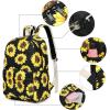 imageBluboon Teens Backpack Set Girls School Backpack Lunch Box Pencil Bags Student Bookbags 3 in 1