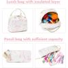 imageBluboon Teens Backpack Set Girls School Backpack Lunch Box Pencil Bags Student Bookbags 3 in 1Pink Bow Tie 16