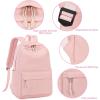 imageBluboon Teens Backpack Set Girls School Backpack Lunch Box Pencil Bags Student Bookbags 3 in 1Pink3 Sets