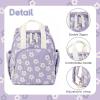 imageBluboon Toddler Backpack for Girls Boys 24 Cute 12quot Preschool Kindergarten Backpacks Kids Daycare Bags School TravelFlowerpurple
