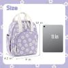 imageBluboon Toddler Backpack for Girls Boys 24 Cute 12quot Preschool Kindergarten Backpacks Kids Daycare Bags School TravelFlowerpurple
