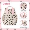imageBluboon Toddler Backpack for Girls Boys 24 Cute 12quot Preschool Kindergarten Backpacks Kids Daycare Bags School TravelFlowerwhite