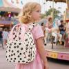 imageBluboon Toddler Backpack for Girls Boys 24 Cute 12quot Preschool Kindergarten Backpacks Kids Daycare Bags School TravelFlowerwhite