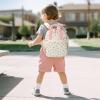 imageBluboon Toddler Backpack for Girls Boys 24 Cute 12quot Preschool Kindergarten Backpacks Kids Daycare Bags School TravelPink Bow Flower 212beige