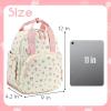 imageBluboon Toddler Backpack for Girls Boys 24 Cute 12quot Preschool Kindergarten Backpacks Kids Daycare Bags School TravelPink Bow Flower 212beige