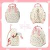 imageBluboon Toddler Backpack for Girls Boys 24 Cute 12quot Preschool Kindergarten Backpacks Kids Daycare Bags School TravelPink Bow Flower 212beige