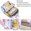 imageGirls Backpack Preschool Bookbag Backpack for Elementary Kindergarden Schoolbag Tie Dye Blue Medium