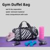 imageGym Bag for Women Small Duffel Bag with Shoe Compartment and Wet Pocket Travel Duffle Bag Carry On Weekender Bag Workout Bag