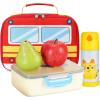 imageToddler Backpack Boy Preschool School Bus Bookbag Kindergarten 3D Daycare Bags with Insulation Lunch BoxFire Truck