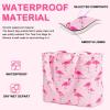 imageWaterproof Beach Tote Pool Bags for Women Ladies Extra Large Gym Tote Carry On Bag With Wet Compartment for Weekender TravelFlamingopink