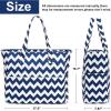 imageWaterproof Beach Tote Pool Bags for Women Ladies Extra Large Gym Tote Carry On Bag With Wet Compartment for Weekender TravelNavy Blue