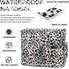 imageWaterproof Beach Tote Pool Bags for Women Ladies Extra Large Gym Tote Carry On Bag With Wet Compartment for Weekender TravelWblack Leopard