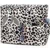 imageWaterproof Beach Tote Pool Bags for Women Ladies Extra Large Gym Tote Carry On Bag With Wet Compartment for Weekender TravelWblack Leopard