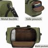 imageBLUBOON Weekender Overnight Duffel Bag with Shoes Compartment for Men Women Canvas Weekend Travel Tote Carry On Bag