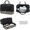 imageWeekender Overnight Bag Oversized Travel Duffel for Men and Women Carry On Tote Shoe Compartment YBlack