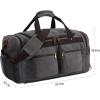 imageWeekender Overnight Duffel Bag Shoe Pocket for Women Men Weekend Travel Tote Carry On Bag