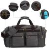 imageWeekender Overnight Duffel Bag Shoe Pocket for Women Men Weekend Travel Tote Carry On Bag