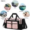 imageWeekender Overnight Duffel Bag Shoe Pocket for Women Weekend Travel Tote Carry On Bag