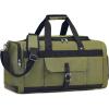imageBLUBOON Weekender Overnight Duffel Bag with Shoes Compartment for Men Women Canvas Weekend Travel Tote Carry On Bag