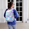 imageBackpack for Women 156 Inch Laptop Bookbag College Bag with USB Port Tie Dye Blue