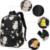 imageBluboon Backpack for School Kids Backpack Teen Girls Bookbag Laptop Backpack Gifts for WomenBlack0066