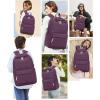 imageBluboon Backpack for School Kids Backpack Teen Girls Bookbag Laptop Backpack Gifts for WomenEggplant Purple