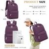 imageBluboon Backpack for School Kids Backpack Teen Girls Bookbag Laptop Backpack Gifts for WomenEggplant Purple