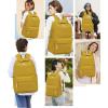 imageBluboon Backpack for School Kids Backpack Teen Girls Bookbag Laptop Backpack Gifts for WomenGold