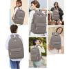 imageBluboon Backpack for School Kids Backpack Teen Girls Bookbag Laptop Backpack Gifts for WomenLight Grey