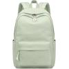 imageBluboon Backpack for School Kids Backpack Teen Girls Bookbag Laptop Backpack Gifts for WomenPure Green 2