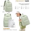 imageBluboon Backpack for School Kids Backpack Teen Girls Bookbag Laptop Backpack Gifts for WomenPure Green 2