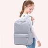 imageBluboon Backpack for School Kids Backpack Teen Girls Bookbag Laptop Backpack Gifts for WomenPure Grey