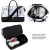 imageBluboon Weekender Overnight Bags for Women Men Oversized Travel Duffel Bag Carry On Tote Bag with Shoe Compartment
