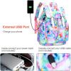 imageGirls School Backpack Women College Bookbag Lady Travel Rucksack 156Inch Laptop Bag Tie Dye Blue Conch