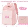 imageSchool Backpack for Teen Girls Women Laptop Backpack College Bookbags Middle School Travel Work Commuter Back PackPinkA Pink
